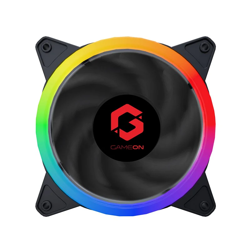 GAMEON U-2 Falcon Glaze Case Fan - Black - Image 2