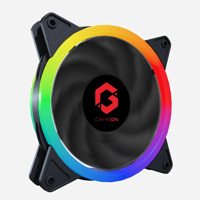GAMEON U-2 Falcon Glaze Case Fan - Black - Image 3