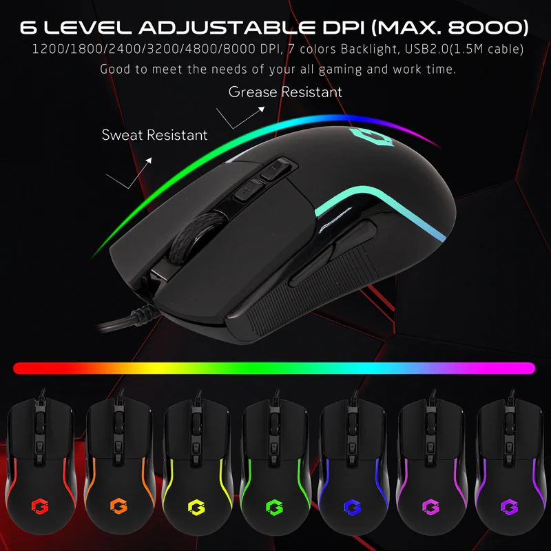 GAMEON VIPER X All-In-One Bundle (Mechanical Keyboard, Headset, Mouse & Mousepad) - Image 11