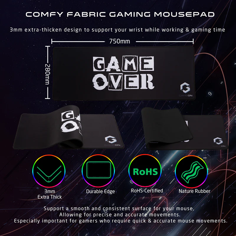 GAMEON VIPER X All-In-One Bundle (Mechanical Keyboard, Headset, Mouse & Mousepad) - Image 13