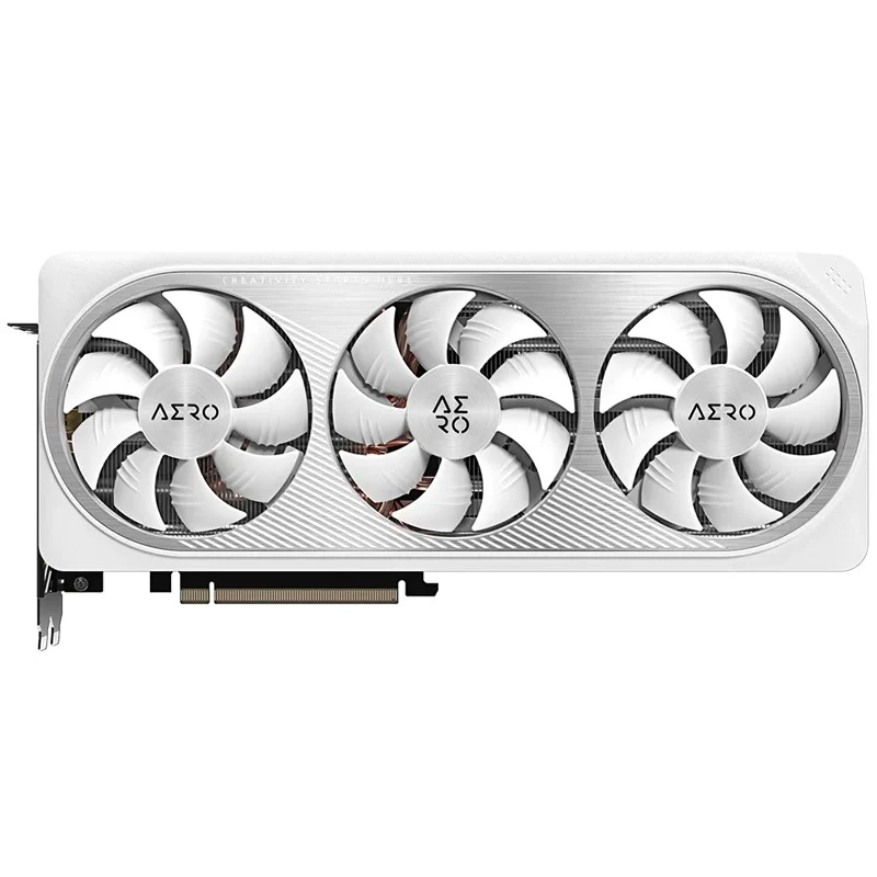GIGABYTE GeForce RTX 4070 SUPER AERO OC 12GB White Edition GDDR6X Gaming Graphics Card - Image 2