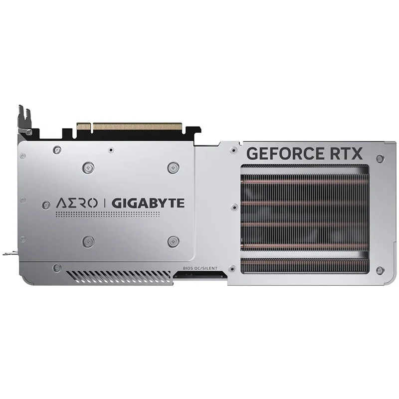 GIGABYTE GeForce RTX 4070 SUPER AERO OC 12GB White Edition GDDR6X Gaming Graphics Card - Image 5