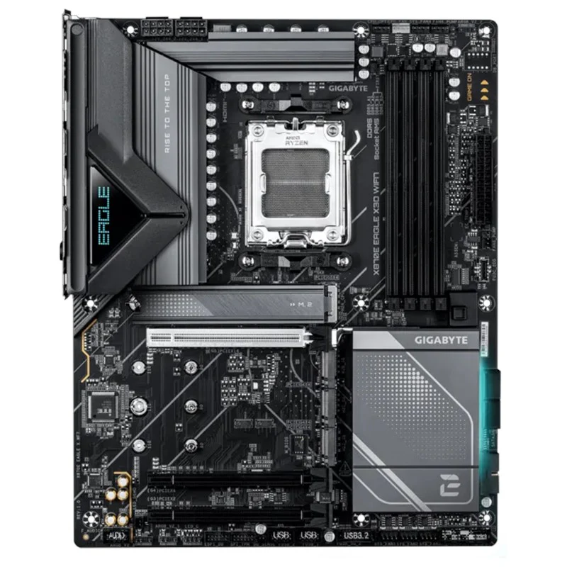 GIGABYTE X870E Eagle X WIFI7 AMD AM5 ATX Gaming Motherboard - Black - Image 2