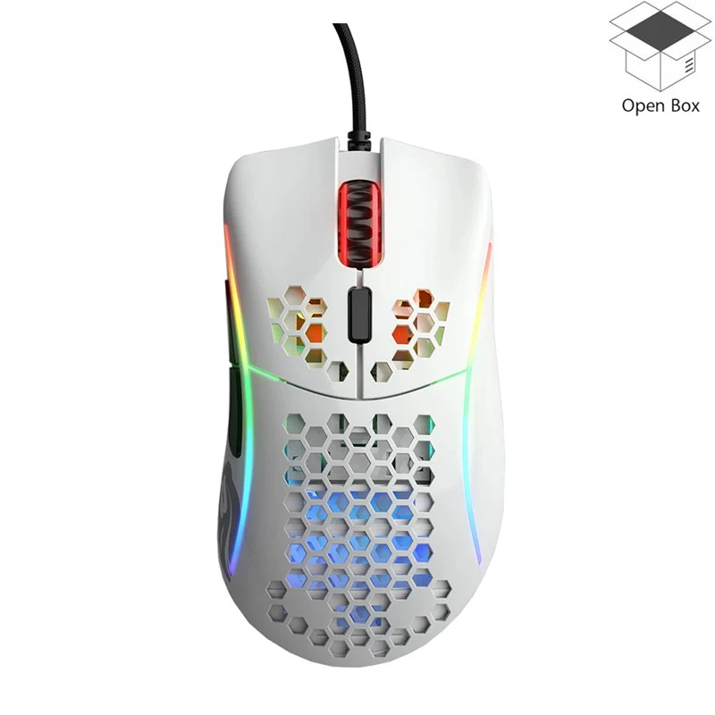 Glorious Gaming Mouse Model D Minus - Glossy White - Open Box