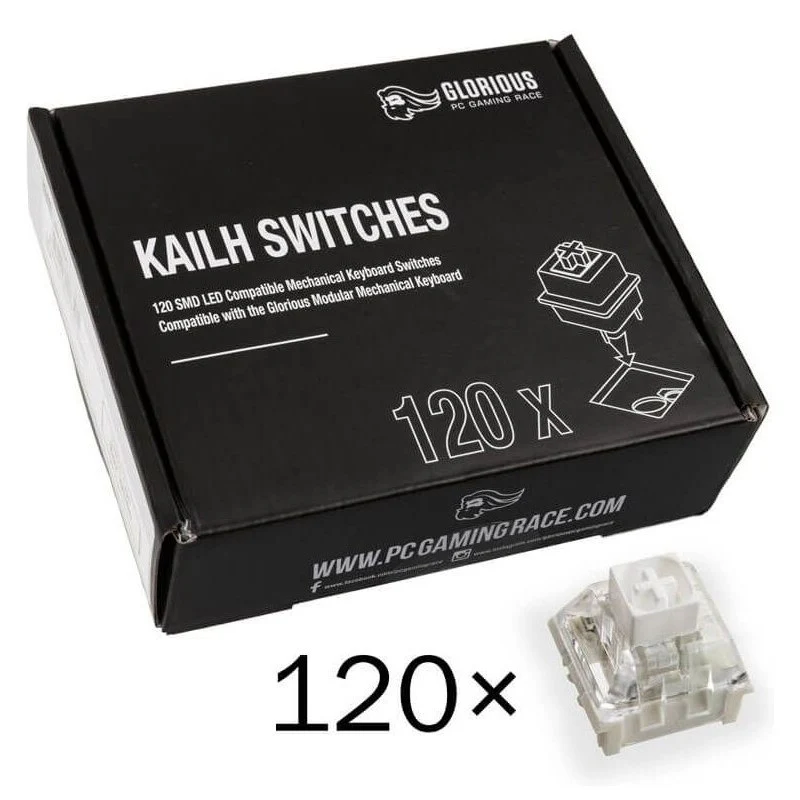 Glorious Kailh Keyboard MX Switches - Black - Image 9