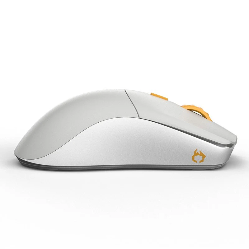 Glorious Series One PRO Wireless Gaming Mouse - Genos, Grey/Gold - Open Box - Image 3