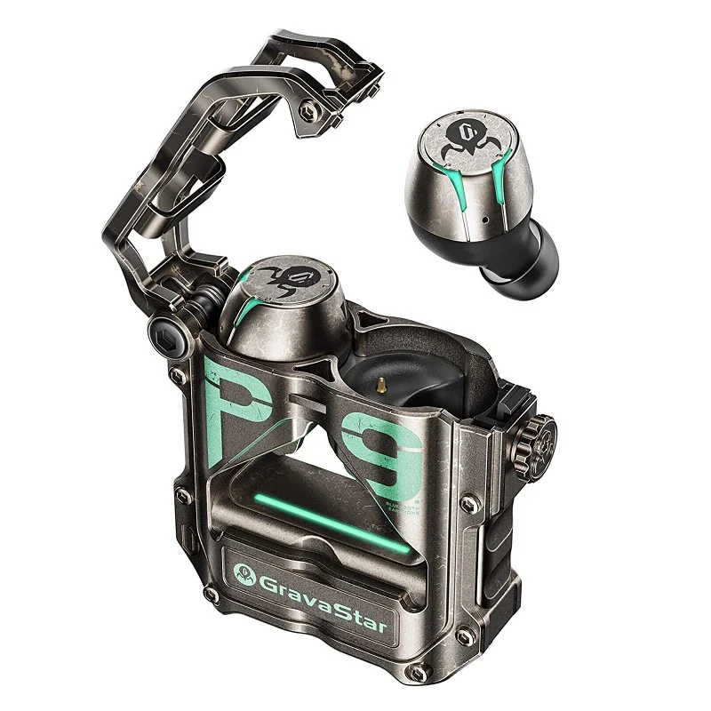 GravaStar P9 Sirius Pro TWS Earbuds, War Damaged Version - Grey - Image 5