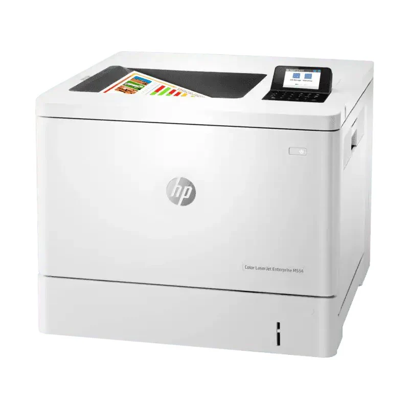 HP Color LaserJet Enterprise M554dn Color Printer, Duplex Printing, Network - Image 5