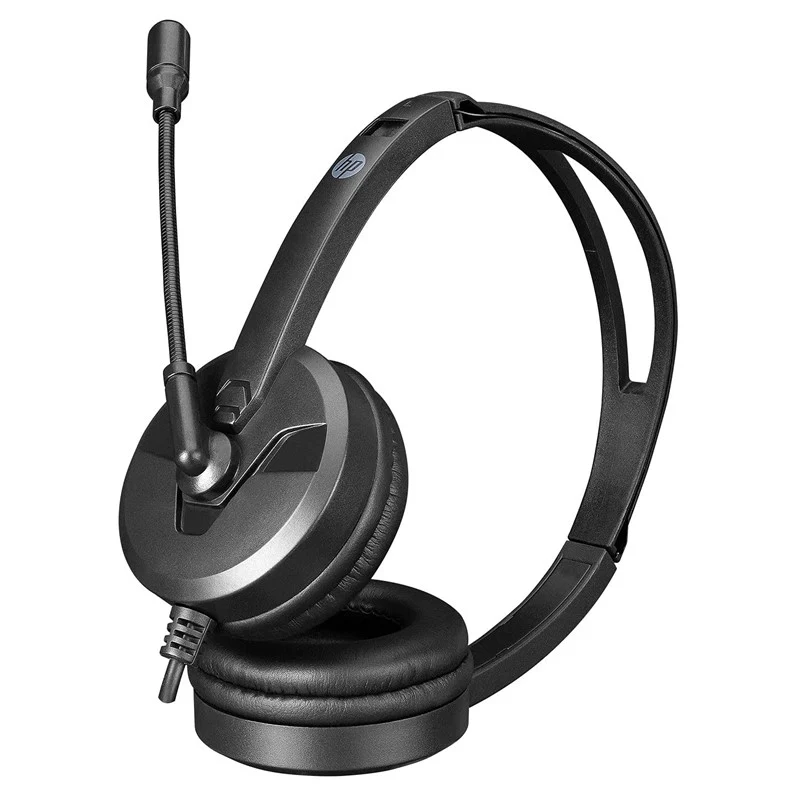 HP Comfortable Double Ear Call Center Headset With Mic - Image 3