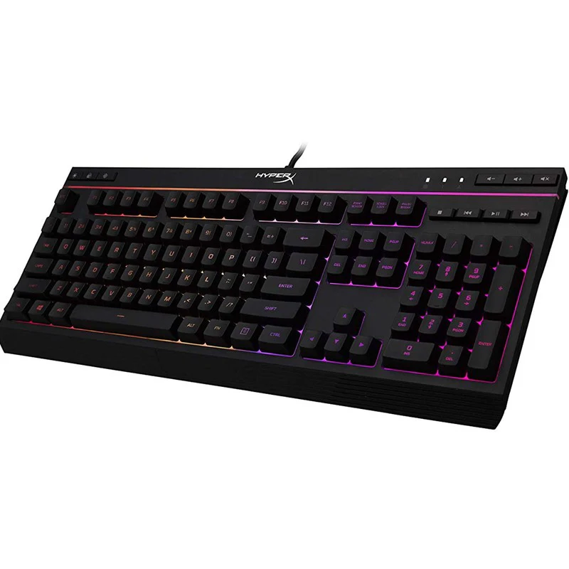 HyperX Alloy Core Wired RGB Membrane Gaming Keyboard (US Layout) - Black - Image 3