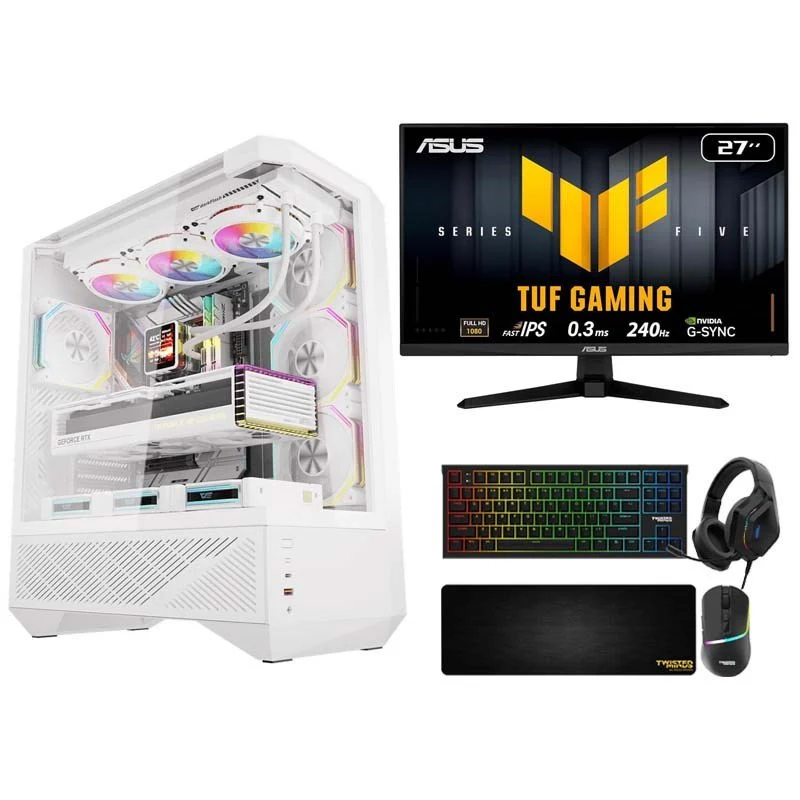 i7 Gaming PC, i7-14700KF, RTX 5070 Ti 16GB, Windows 11 Pro with Gaming Monitor and 4in1 Gaming Kit - Image 12