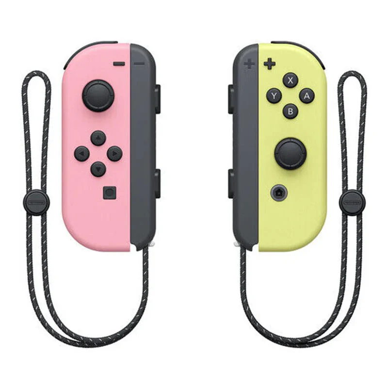 Joy-Con (L)/(R) - Cake Pink/Pastel Yellow Nintendo Controller - Image 7
