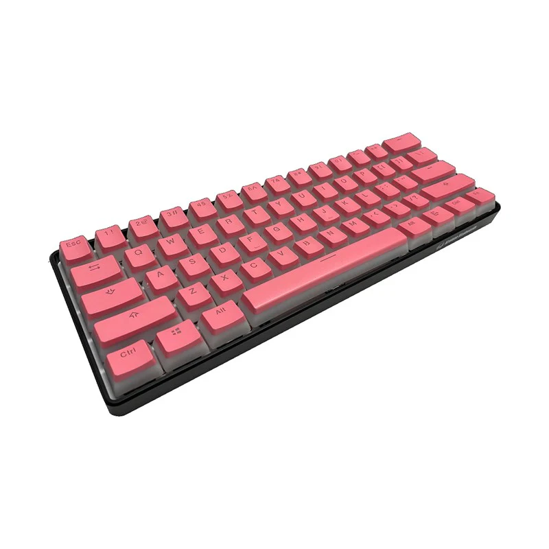 Kraken Pink Pudding Keycap Set (ISO Keys included) - Image 3