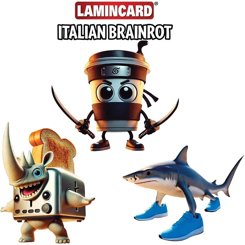 Lamincard Italian Brainrot Collectable Cards Pack - Assorted - Image 6