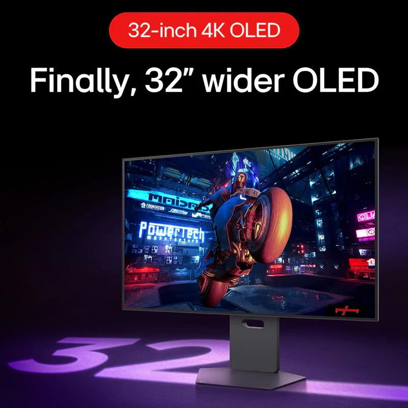 LG UltraGear Dual-Mode OLED 32" 4K UHD 240Hz/FHD 480Hz, 0.03ms, HDMI 2.1, G-Sync, Adaptive Sync & FreeSync Premium Pro Gaming Monitor - Black - Image 3