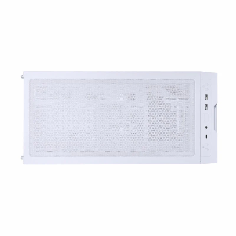 LIAN LI LANCOOL 206 ATX Mid Tower Gaming PC Case (2 ARGB Fans Included) - White - Image 9
