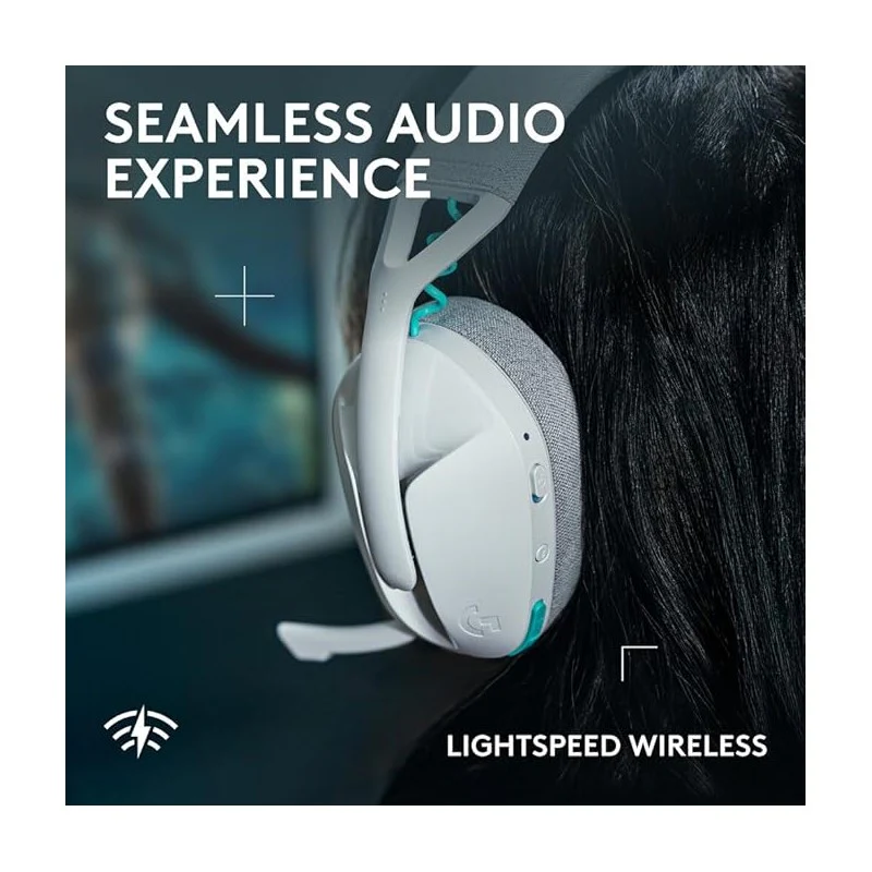 Logitech G321 LIGHTSPEED Wireless Bluetooth Gaming Headset, Dynamic Comfort and Fit - Image 2