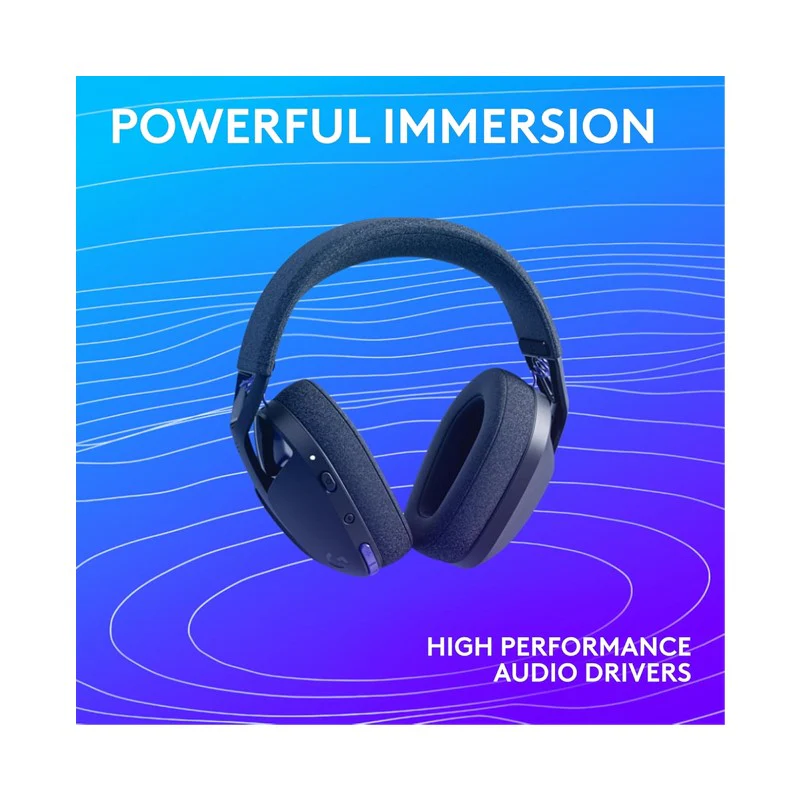 Logitech G321 LIGHTSPEED Wireless Bluetooth Gaming Headset, Dynamic Comfort and Fit - Image 7