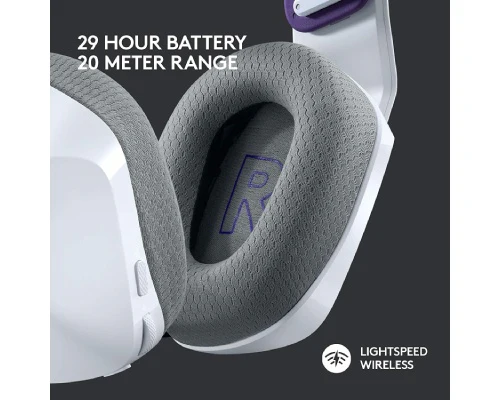 Logitech G733 Lightspeed Wireless RGB Gaming Headset, White - Open Box - Image 6