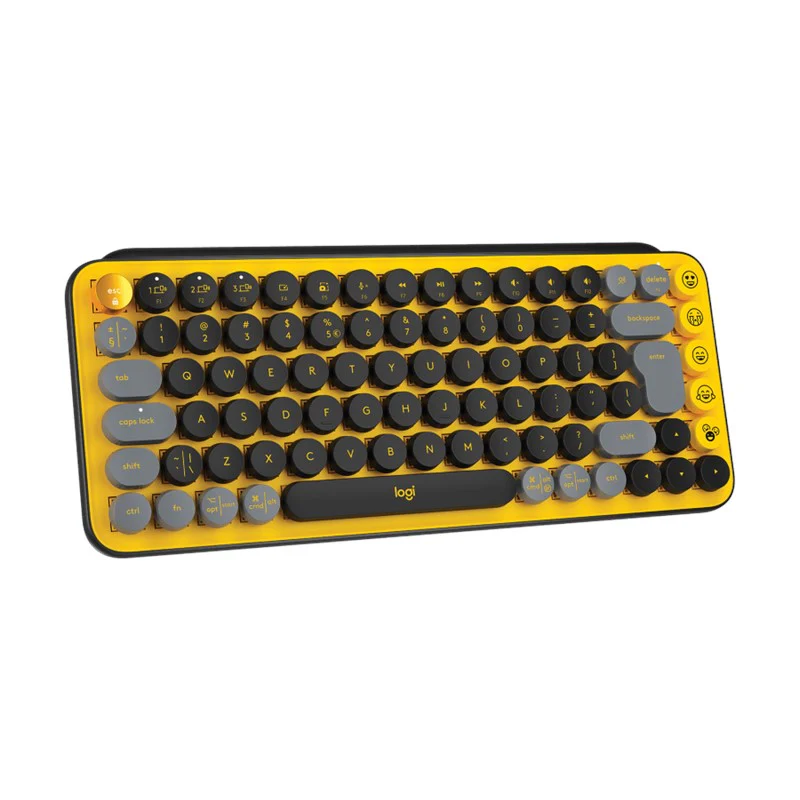 Logitech POP Keys Wireless Mechanical Emoji Keyboard, Arabic - Image 5