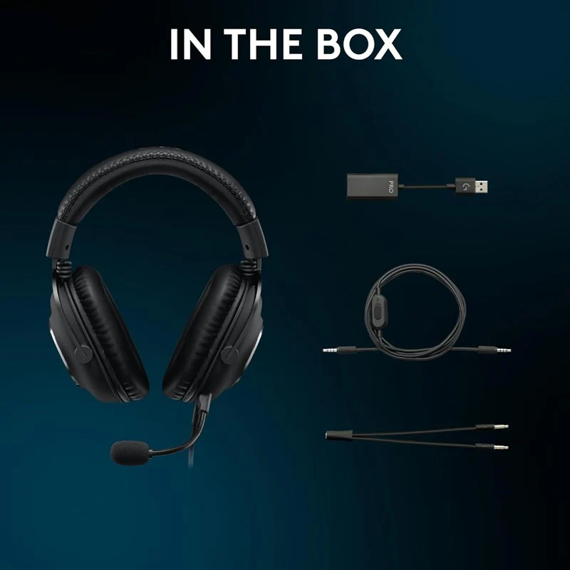 Logitech PRO X SE Wired Gaming Headset PC, Xbox, PS5/PS4 - Black - Image 9