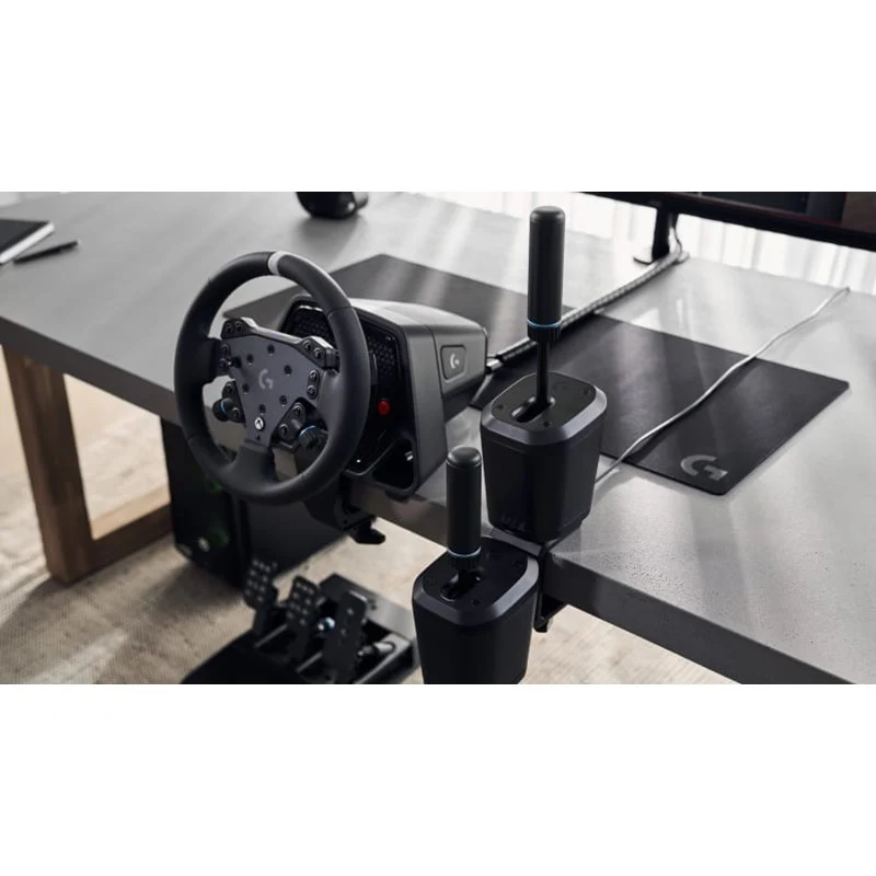 Logitech RS Shifter & Handbrake, 2-in-1 Mode Switch For PS5 / PS4 / Xbox - Black - Image 6