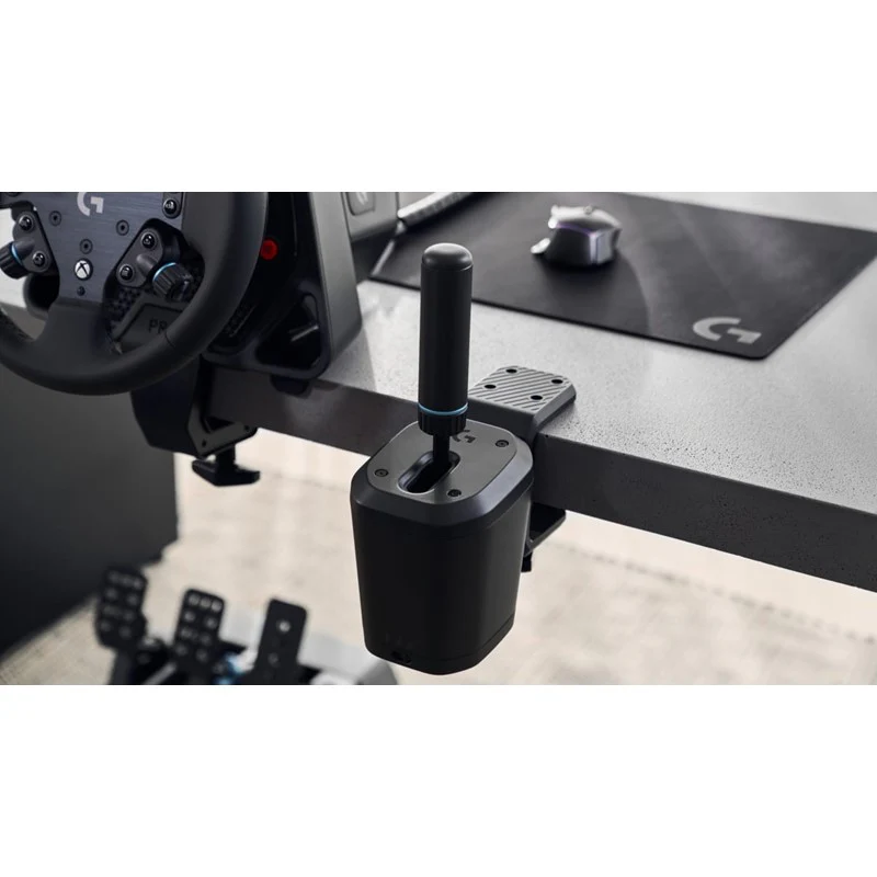Logitech RS Shifter & Handbrake, 2-in-1 Mode Switch For PS5 / PS4 / Xbox - Black - Image 7
