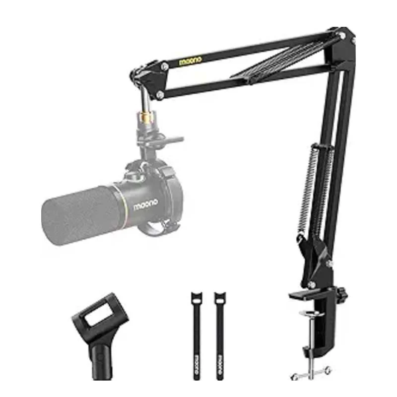 Maonocaster BA-20 Microphone Suspension Boom Arm Stand - Black