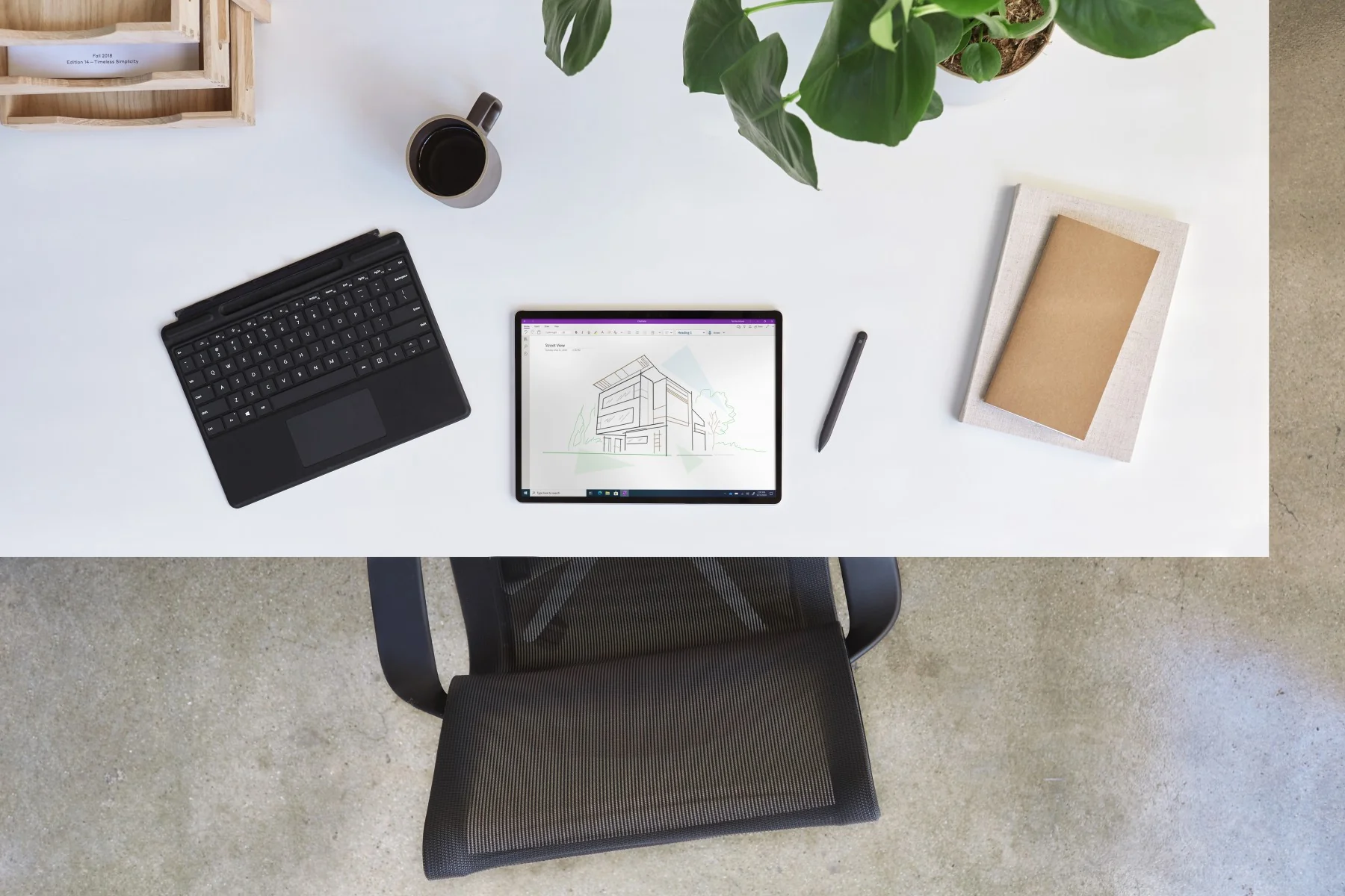 Microsoft Surface Signature Keyboard With Slim Pen for Surface Pro 9 & Surface Pro 10, Arabic - Black - Image 5