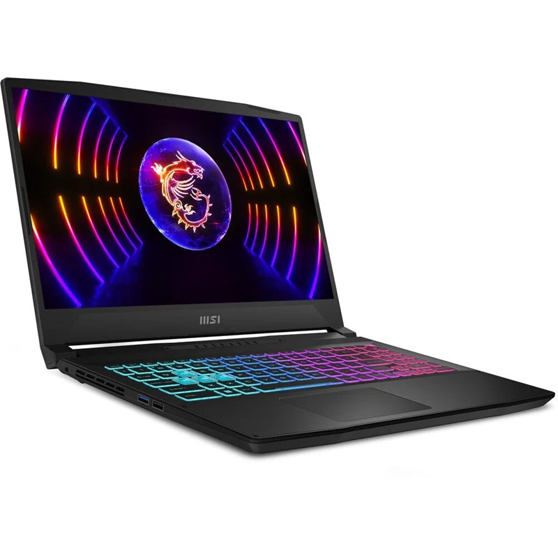 MSI Katana 15 B13VEK 15.6" FHD IPS, 144Hz, CPU i7-13620H, RAM 16GB DDR5, SSD 512GB M.2, GeForce RTX 4050 6GB, Windows 11 Gaming Laptop - Black (Arabic Keyboard) - Image 2