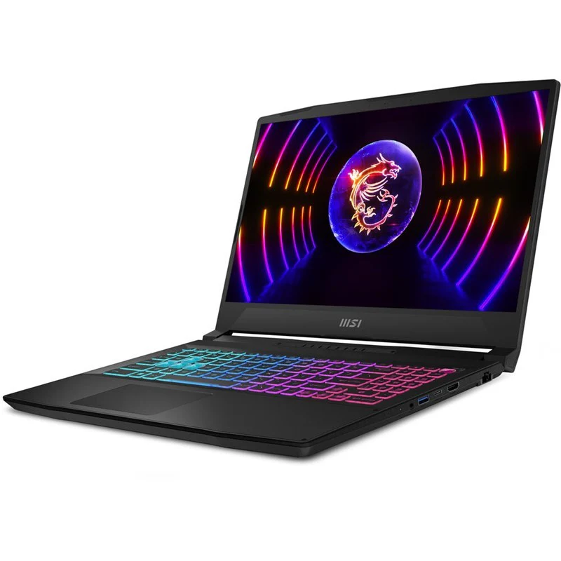 MSI Katana 15 B13VEK 15.6" FHD IPS, 144Hz, CPU i7-13620H, RAM 16GB DDR5, SSD 512GB M.2, GeForce RTX 4050 6GB, Windows 11 Gaming Laptop - Black (Arabic Keyboard) - Image 3