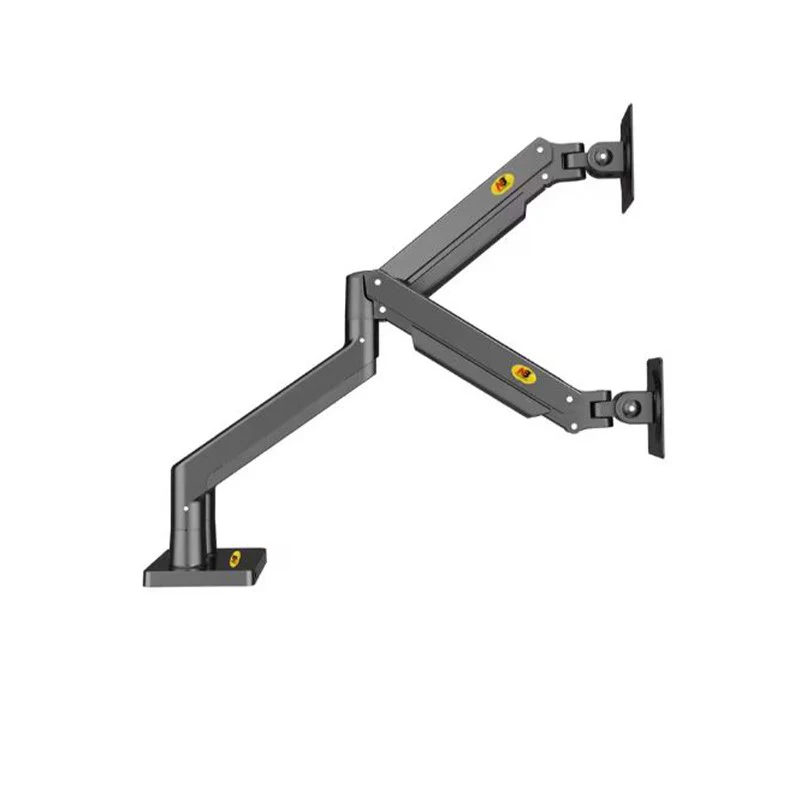 North Bayou G32 Dual Monitor Desk Mount Stand Gas Spring Arm Full Motion 22"-32" Monitor - Image 2