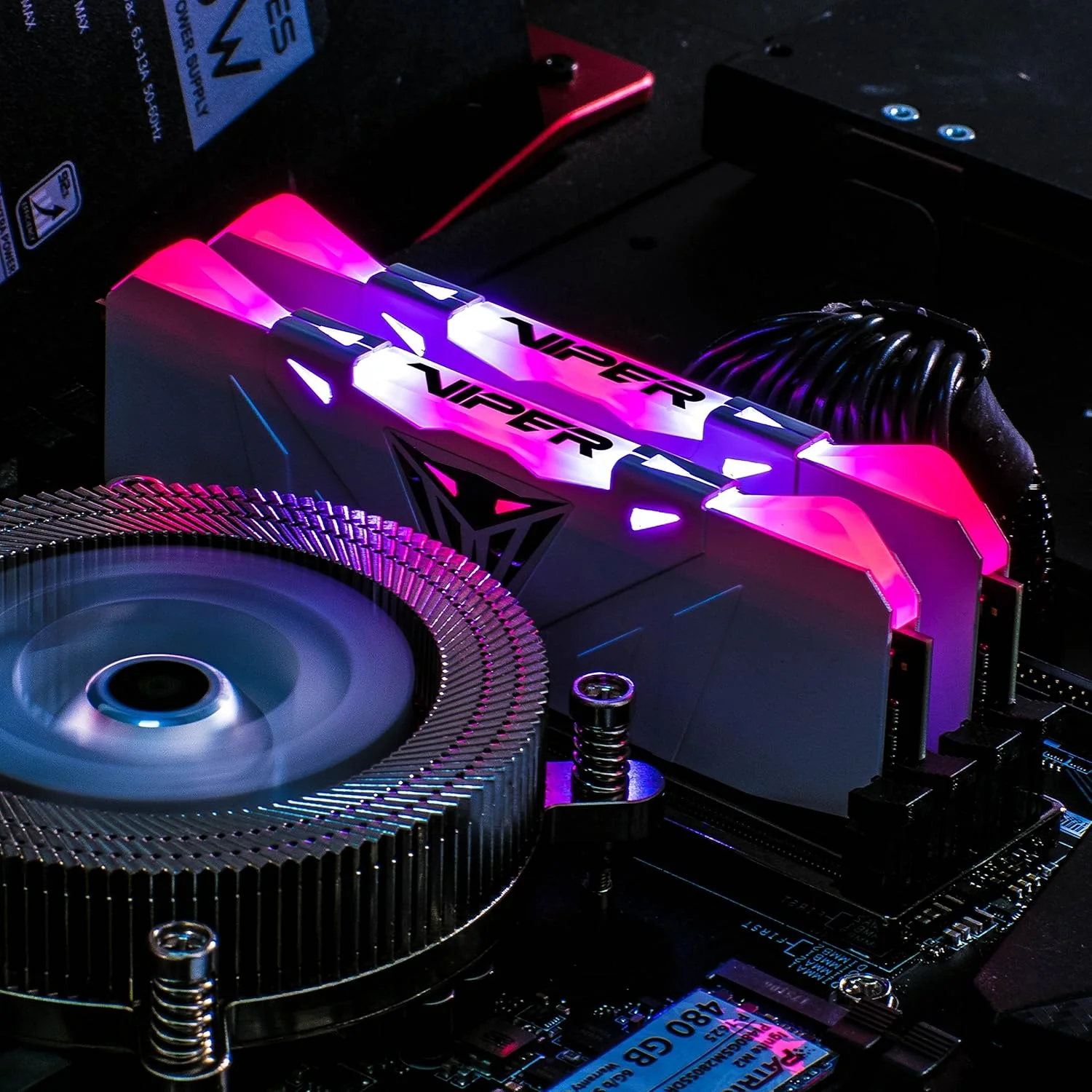 Patriot Viper RGB 16GB (2 x 8GB) DDR4 3200 MHz RAM Memory Kit - White - Image 7