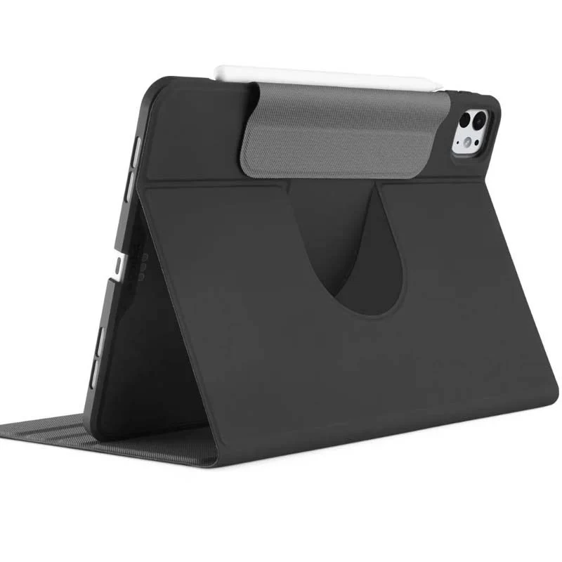 Pipetto iPad Air 13 (2024) Origami No5 Rotating Folio Case - Black - Image 2