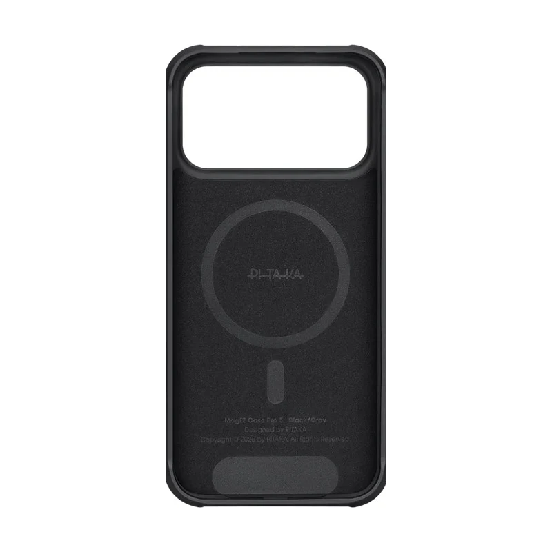 Pitaka iPhone 17 Pro Max Aramid ProGuard Case, Black/Grey - Image 3