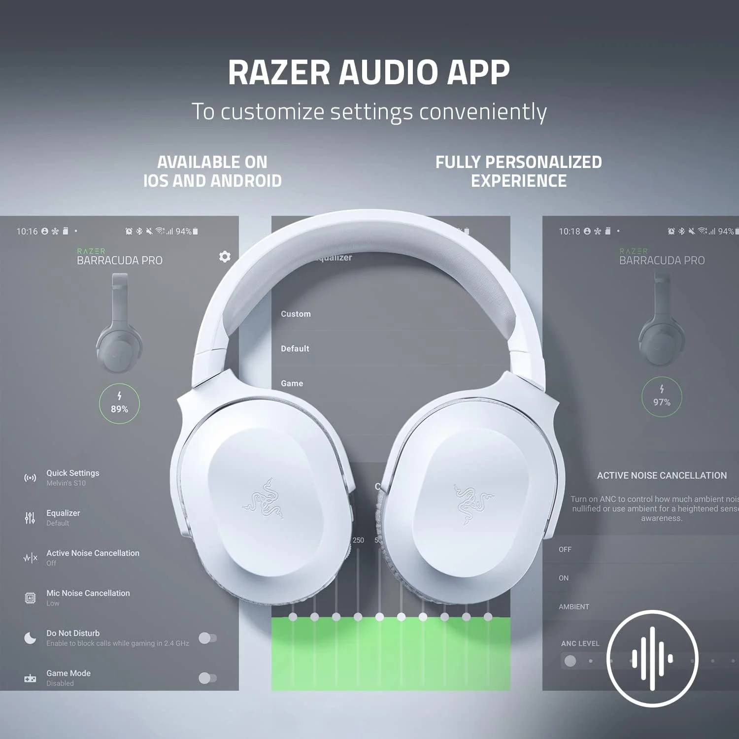 Razer Barracuda X Wireless Multi-platform Gaming and Mobile Headset - Mercury - Image 3
