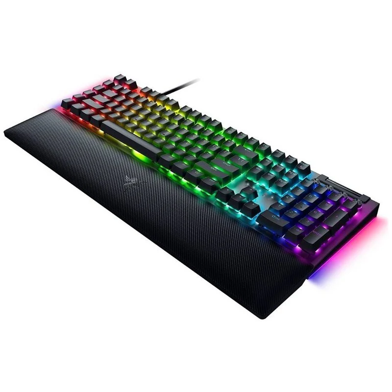 Razer BlackWidow V4 Wired Mechanical Gaming Keyboard with Razer Chroma RGB (Yellow Switch) - Black - Open Box - Image 4