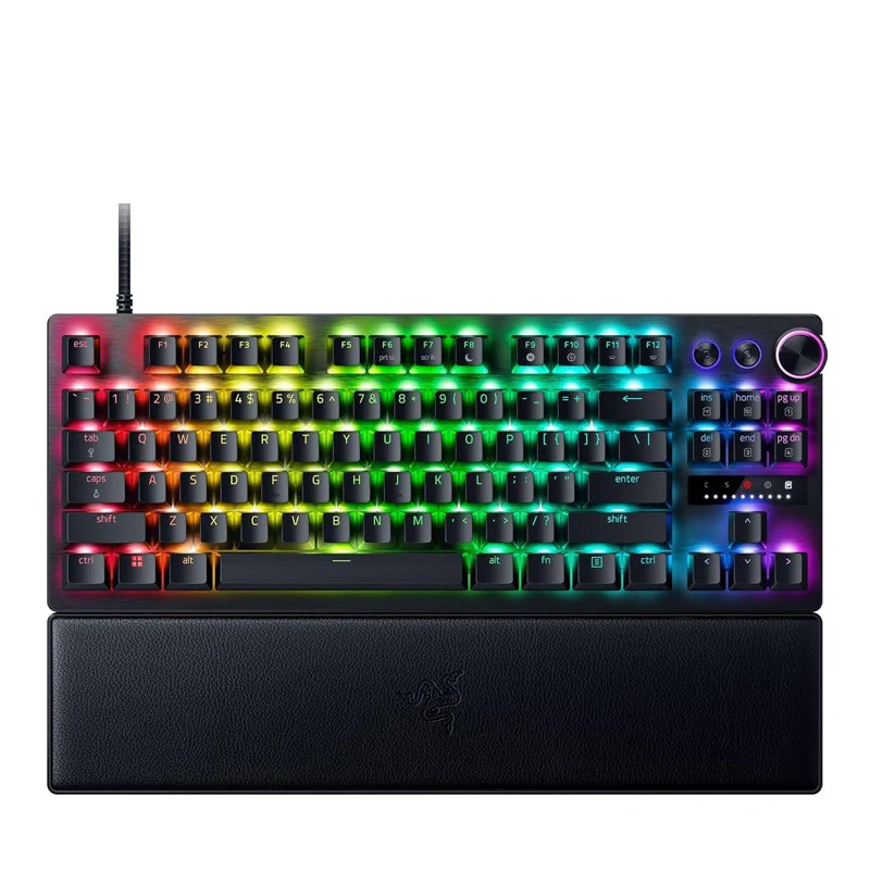 Razer Huntsman V3 Pro Tenkeyless Wired RGB Analog Optical Esports Gaming Keyboard (US Layout) - Image 2