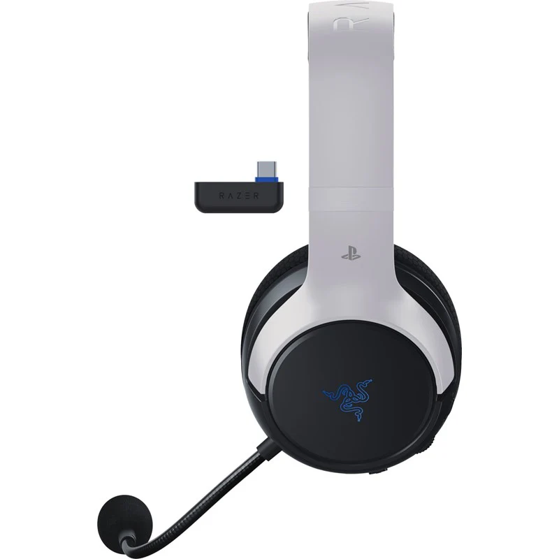 Razer Kaira HyperSpeed PlayStation Licensed Wireless Multi-Platform Gaming Headset - White - Image 5