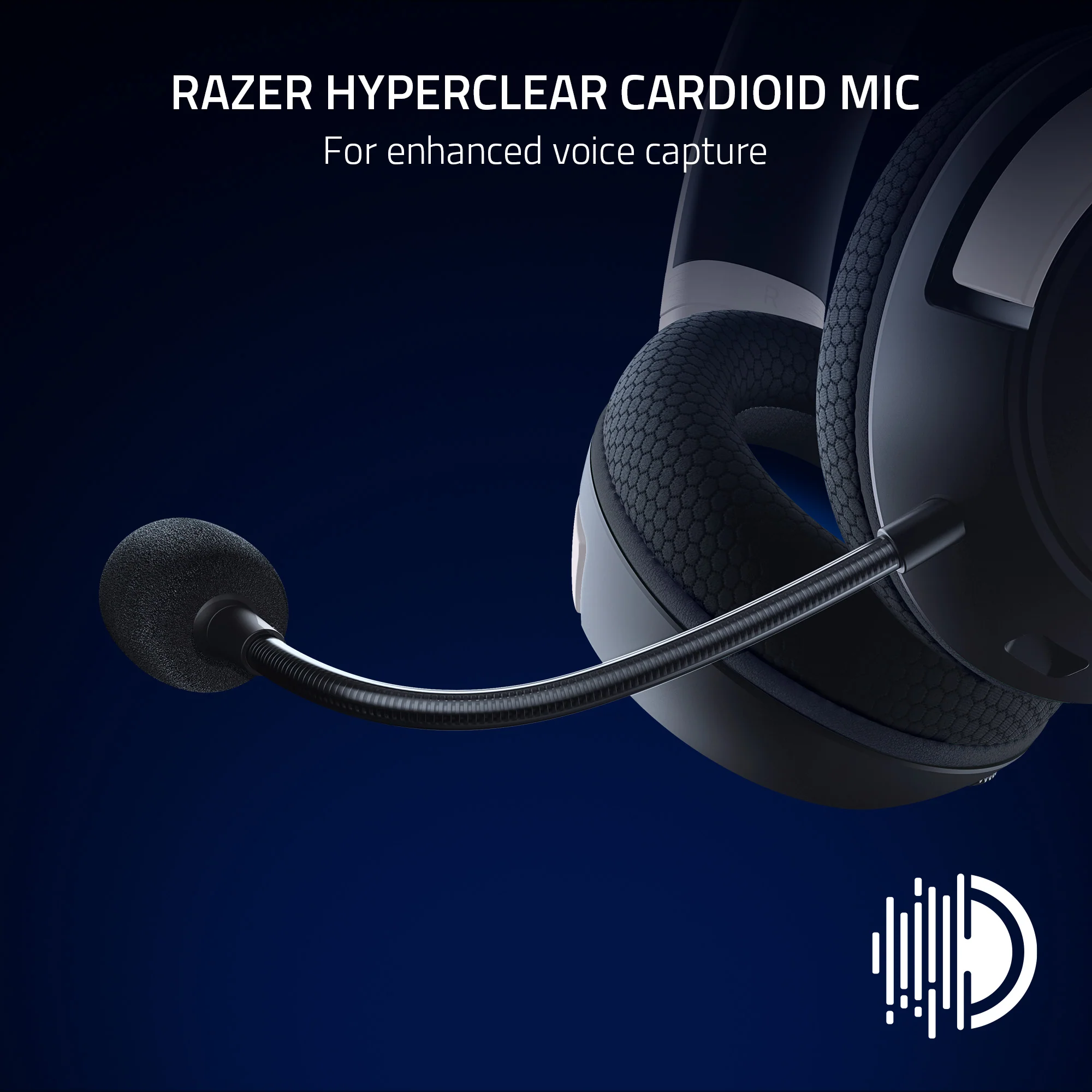 Razer Kaira HyperSpeed PlayStation Licensed Wireless Multi-Platform Gaming Headset - White - Image 9