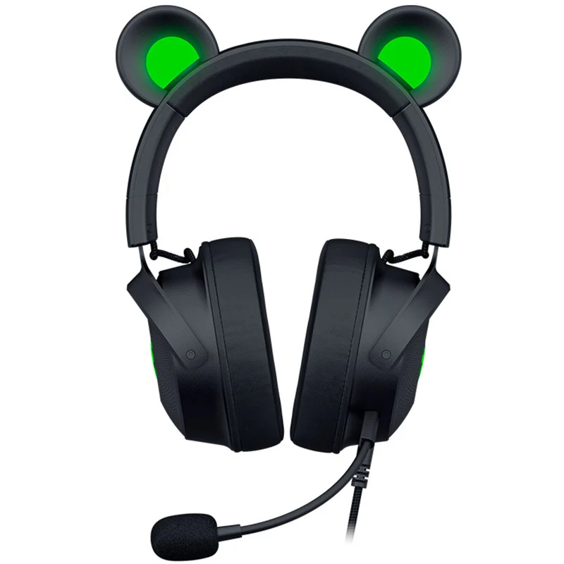 Razer Kraken Kitty V2 Pro Wired RGB Headset with Interchangeable Ears - Image 3