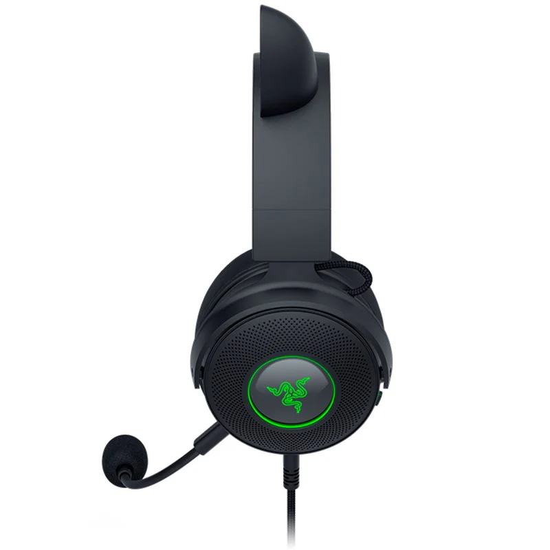 Razer Kraken Kitty V2 Pro Wired RGB Headset with Interchangeable Ears - Image 5