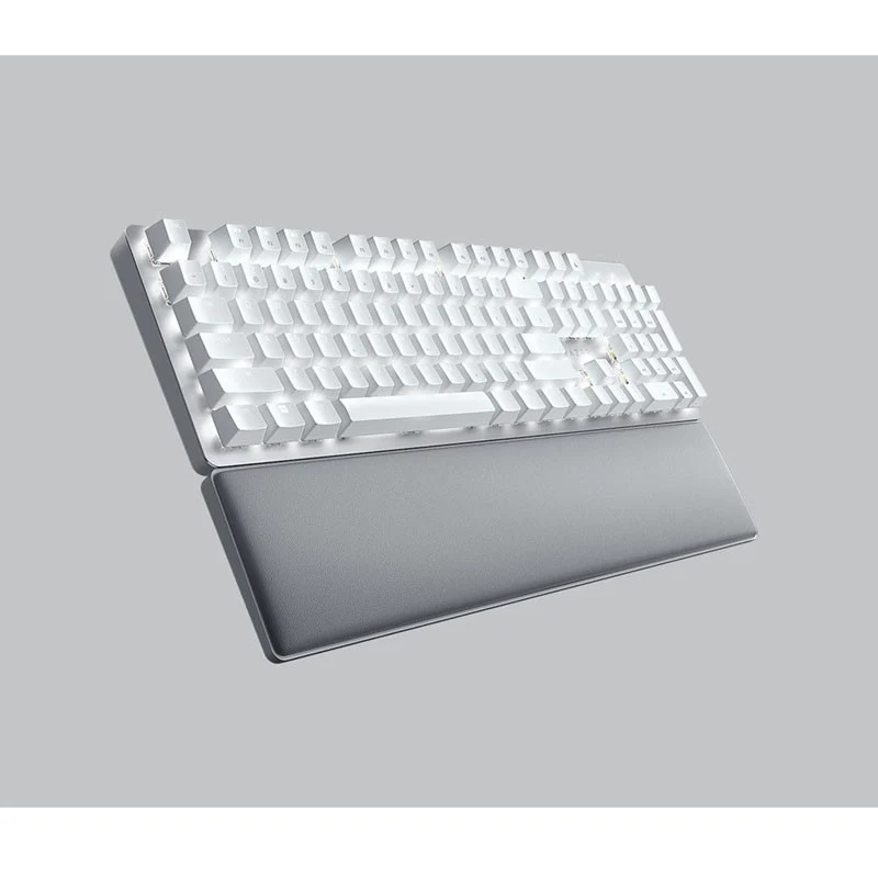 Razer Pro Type Ultra Wireless Mechanical Keyboard - Silent, Linear Switches, Hyperspeed Technology - White - Image 4