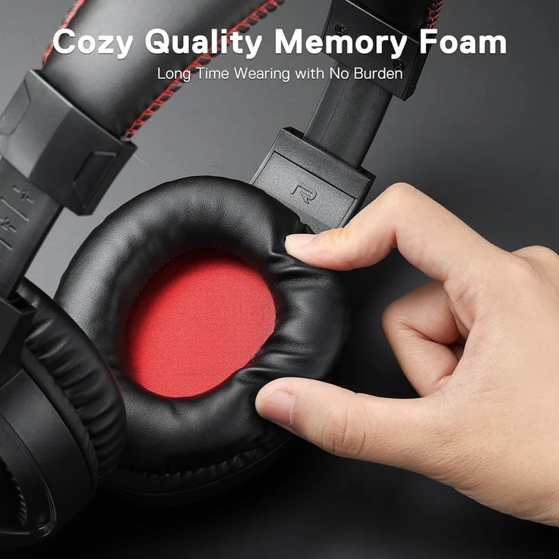 Redragon CRONUS Gaming Wired Headset with Microphone – Black - Image 3