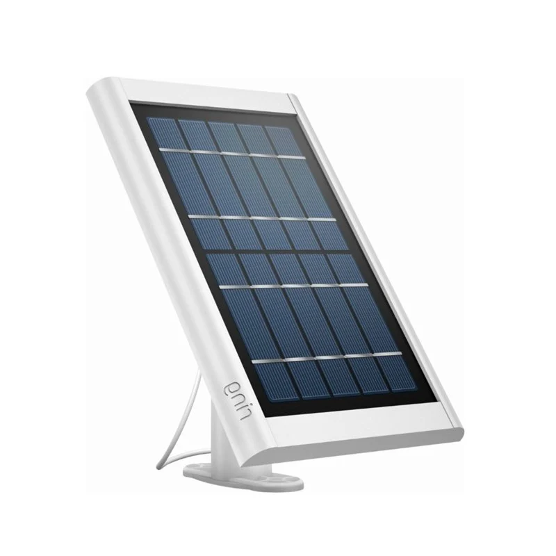 Ring Solar Panel (1st Generation), 2.4 Watts, Barrel Plug Connector - for Spotlight Cam Battery and Stick Up Cam Battery - White