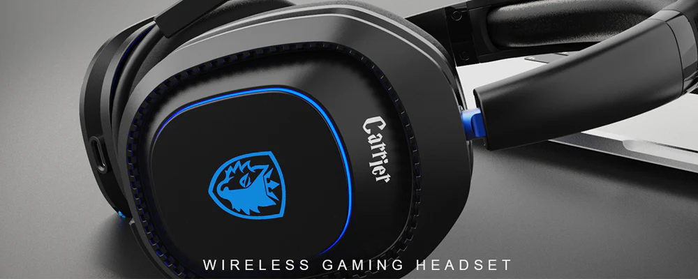 Sades Carrier Wireless Gaming Headset SA-203 for PS4 / PS5 / Xbox / Nintendo Switch / VR / PC / Laptop - Image 2