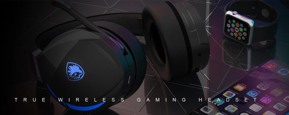 Sades Warden I Wireless Gaming Headset SA-201, for PS4 / PS5 / Xbox / Nintendo Switch / VR / PC / Laptop - Image 4