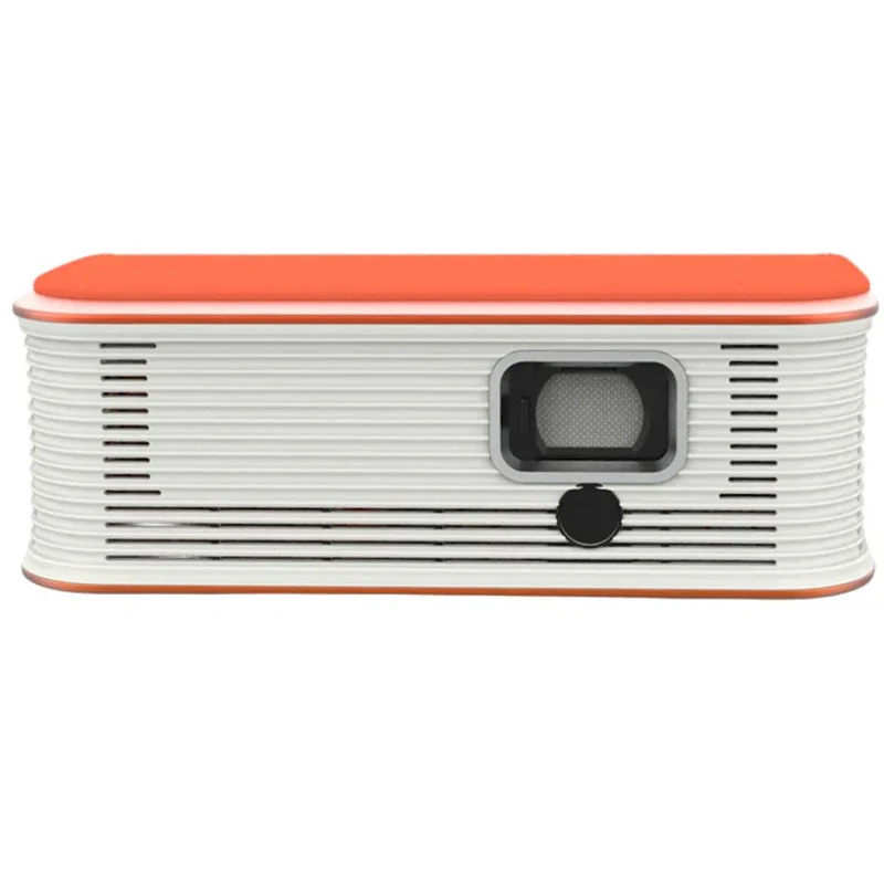 SMQ Mini DLP Wi-Fi Bluetooth Projector Wireless with Stand & Bag