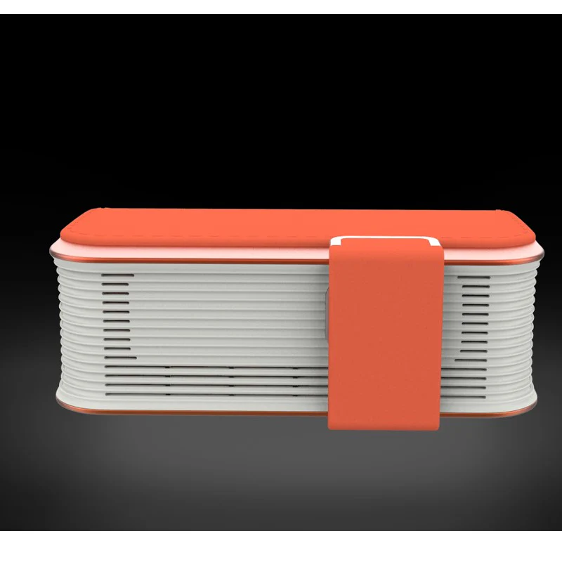 SMQ Mini DLP Wi-Fi Bluetooth Projector Wireless with Stand & Bag - Image 6