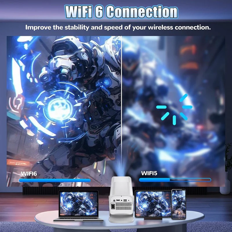 SMQ Projector 2 in 1 with Games and Wireless Controller HCS350 PRO - Image 4